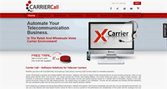 Desktop Screenshot of carriercall.com