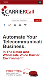 Mobile Screenshot of carriercall.com